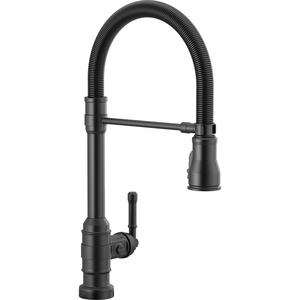 D9690TLBLDST Broderick Single Handle Kitchen Faucet - Matte Black D9690TLBLDST Broderick Single Handle Kitchen Faucet - Matte Black