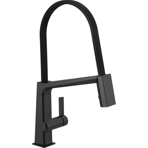 D9693BLDST Pivotal Pull-Out Spray Kitchen Faucet - Matte Black