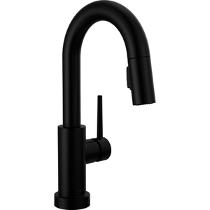 D9959TLBLDST Trinsic Single-Hole Bar Faucet - Matte Black