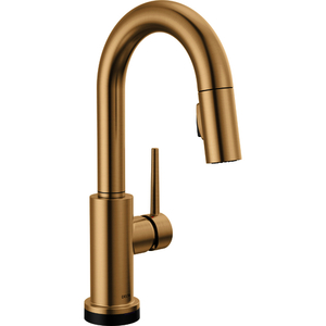 D9959TLCZDST Trinsic Single-Hole Bar Faucet - Champagne Bronze