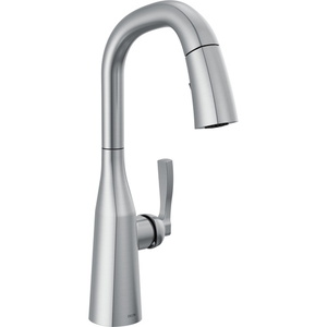 D9976ARPRDST Stryke Single-Hole Bar Faucet - Lumicoat Arctic Stainless