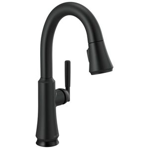 D9979TBLDST Coranto Single-Hole Bar Faucet - Matte Black