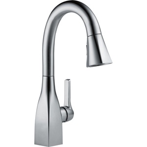 D9983ARDST Mateo Single-Hole Bar Faucet - Arctic Stainless