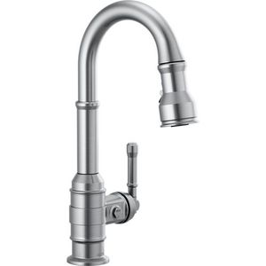 D9990ARDST Broderick Single-Hole Bar Faucet - Arctic Stainless