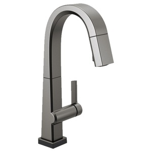 D9993TKSDST Pivotal Single-Hole Bar Faucet - Black Stainless