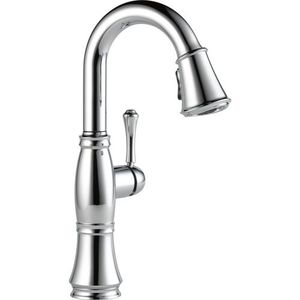 D9997PRDST Cassidy Single-Hole Bar Faucet - Chrome