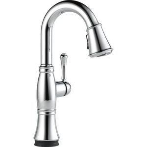 D9997TPRDST Cassidy Single-Hole Bar Faucet - Chrome