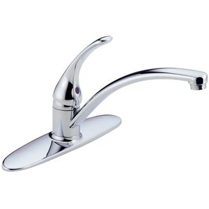 DB1310LF Foundations Core Single Handle Kitchen Faucet - Chrome