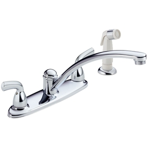 DB2410LF Foundations Core Two-Handle Kitchen Faucet - Chrome