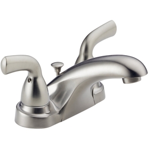 DB2510LFSS Foundations Core 4'' Centerset Bathroom Faucet - Brilliance Stainless