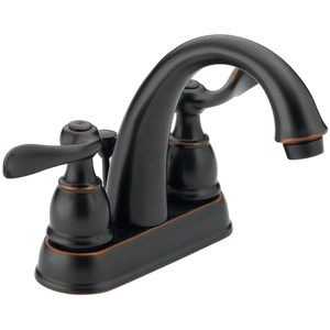 DB2596LFOB Foundations Windemere 4'' Centerset Bathroom Faucet - Oil Rubbed Bronze