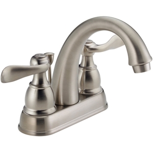 DB2596LFSS Foundations Windemere 4'' Centerset Bathroom Faucet - Brilliance Stainless