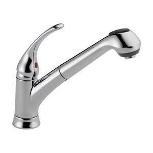 DB4310LF Foundations Core Pull-Out Spray Kitchen Faucet - Chrome