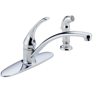 DB4410LF Foundations Core Single Handle Kitchen Faucet - Chrome