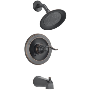 DBT14496OB/DR10000UNBX Foundations Windemere One Handle Tub & Shower Faucet - Oil Rubbed Bronze