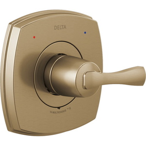 DT14076CZ Stryke Non-Thermostatic Valve Trim Trim Kit - Brilliance Champagne Bronze DT14076CZ Stryke Non-Thermostatic Valve Trim Trim Kit - Brilliance Champagne Bronze