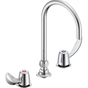 D27C2972 Commercial Wallmount Kitchen Faucet - Chrome