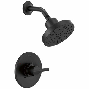 D142749BL Nicoli Shower Faucet Trim Trim Kit - Matte Black