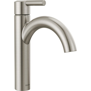 D15749LFSS Nicoli Single Hole Bathroom Faucet - Brilliance Stainless