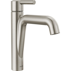 D15849LFSS Nicoli Single Hole Bathroom Faucet - Brilliance Stainless