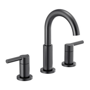 D35749LFBL Nicoli 8'' Widespread Bathroom Faucet - Matte Black