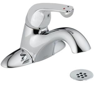 D523LFHGMHDF 4'' Centerset Bathroom Faucet - Chrome D523LFHGMHDF 4'' Centerset Bathroom Faucet - Chrome