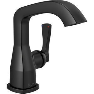 D576BLMPULHPDST/DH550BL Stryke Single Hole Bathroom Faucet - Matte Black