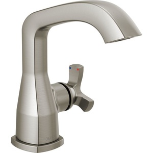 D576SSLPULHPDST/DH551SS Stryke Single Hole Bathroom Faucet - Brilliance Stainless