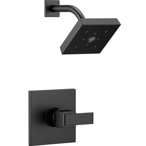 DT14267BL Ara Shower Faucet Trim Trim Kit - Matte Black