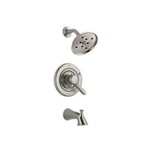 DT17438SSH2O Lahara Tub & Shower Faucet Trim Trim Kit - Brilliance Stainless