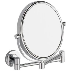 DIAO20175 Magnifying Mirror Bathroom Accessory - Chrome