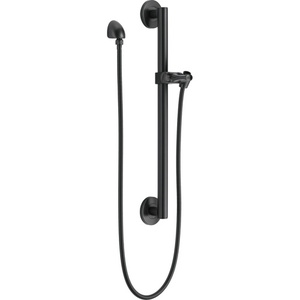 D51600BL Slide Bar Shower Accessory - Matte Black D51600BL Slide Bar Shower Accessory - Matte Black