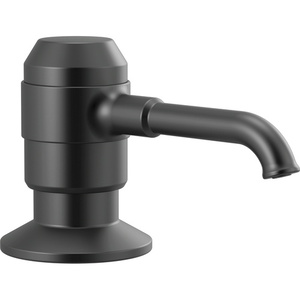 DRP100632BL Broderick Soap Dispenser Kitchen Accessory - Matte Black