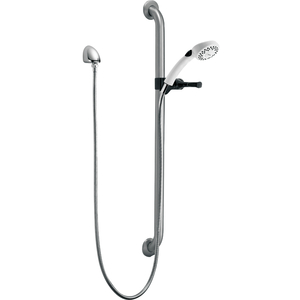 DRPW336HDF15 HDF Hand Held Shower - Wall Mount Shower Accessory - Stainless/White