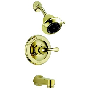 DT13420PBSHCPD Classic Bath Tub & Shower Faucet Trim Trim Kit - Brilliance Polished Brass