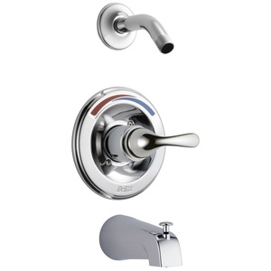 DT13491LHD/DR10000UNBX Classic One Handle Tub & Shower Faucet - Chrome