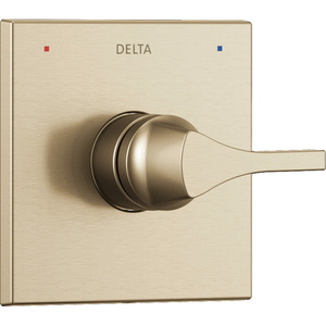 DT14074CZ Zura Non-Thermostatic Valve Trim Trim Kit - Brilliance Champagne Bronze DT14074CZ Zura Non-Thermostatic Valve Trim Trim Kit - Brilliance Champagne Bronze
