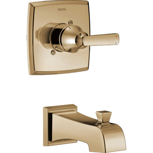DT14164CZ Ashlyn Wall Mount Whirlpool Faucet Tub Faucet - Champagne Bronze
