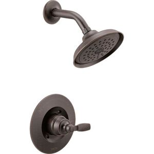 DT14232RB/DR10000UNBX Woodhurst Single Handle Shower Faucet - Venetian Bronze