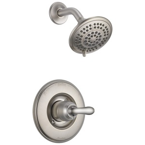 DT14294SS/DR10000UNBX Linden Single Handle Shower Faucet - Brilliance Stainless