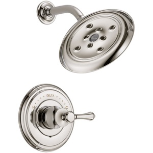 DT14297PNLHP/DH797PN/DR10000UN Cassidy Single Handle Shower Faucet - Brilliance Polished Nickel DT14297PNLHP/DH797PN/DR10000UN Cassidy Single Handle Shower Faucet - Brilliance Polished Nickel