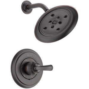 DT14297RBLHP/DH798RB/DR10000UN Cassidy Single Handle Shower Faucet - Venetian Bronze DT14297RBLHP/DH798RB/DR10000UN Cassidy Single Handle Shower Faucet - Venetian Bronze