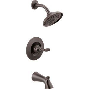 DT14432RB/DR10000UNBX Woodhurst One Handle Tub & Shower Faucet - Venetian Bronze