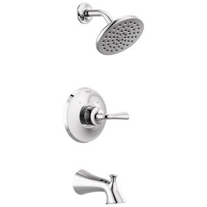 DT14433/DR10000UNBX Kayra One Handle Tub & Shower Faucet - Chrome