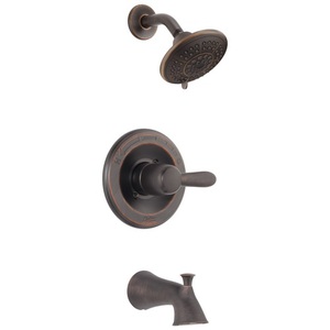 DT14438RB Lahara Tub & Shower Faucet Trim Trim Kit - Venetian Bronze