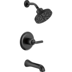 DT14445BL Bonacci Tub & Shower Faucet Trim Trim Kit - Matte Black