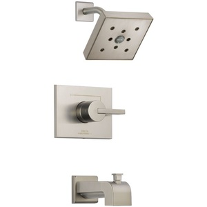 DT14453SSH2O/DR10000UNBX Vero One Handle Tub & Shower Faucet - Brilliance Stainless