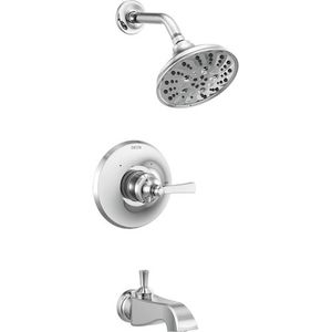 DT14456LHP/DH566/DR10000UNBX Dorval One Handle Tub & Shower Faucet - Chrome