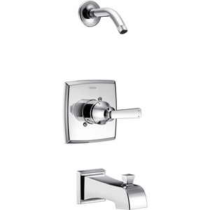 DT14464LHD/DR10000UNBX Ashlyn One Handle Tub & Shower Faucet - Chrome