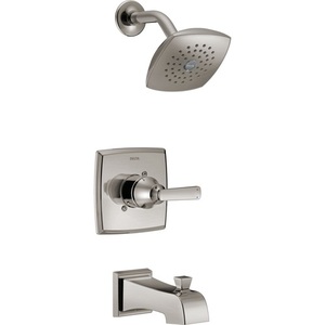 DT14464SS/DR10000UNBX Ashlyn Single Handle Shower Faucet - Brilliance Stainless